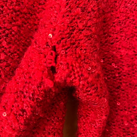 Cat and Jack sequin sparkle cardigan sweater XL 14/16 - Picture 5 of 6
